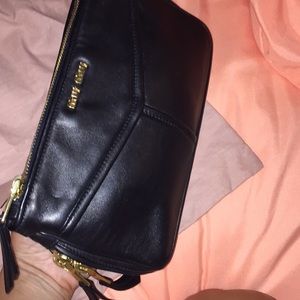 Miu Miu Biker Clutch